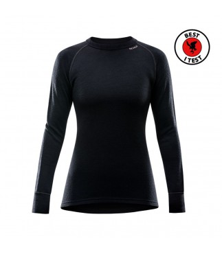 CAMISETA DEVOLD EXPEDITION WOMAN (Black)